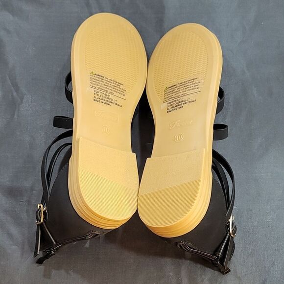 BRAND NEW FOREVER CHEERF-77 SOLID GLADIATOR FLAT BACK ZIPPER S… - Picture 14 of 16